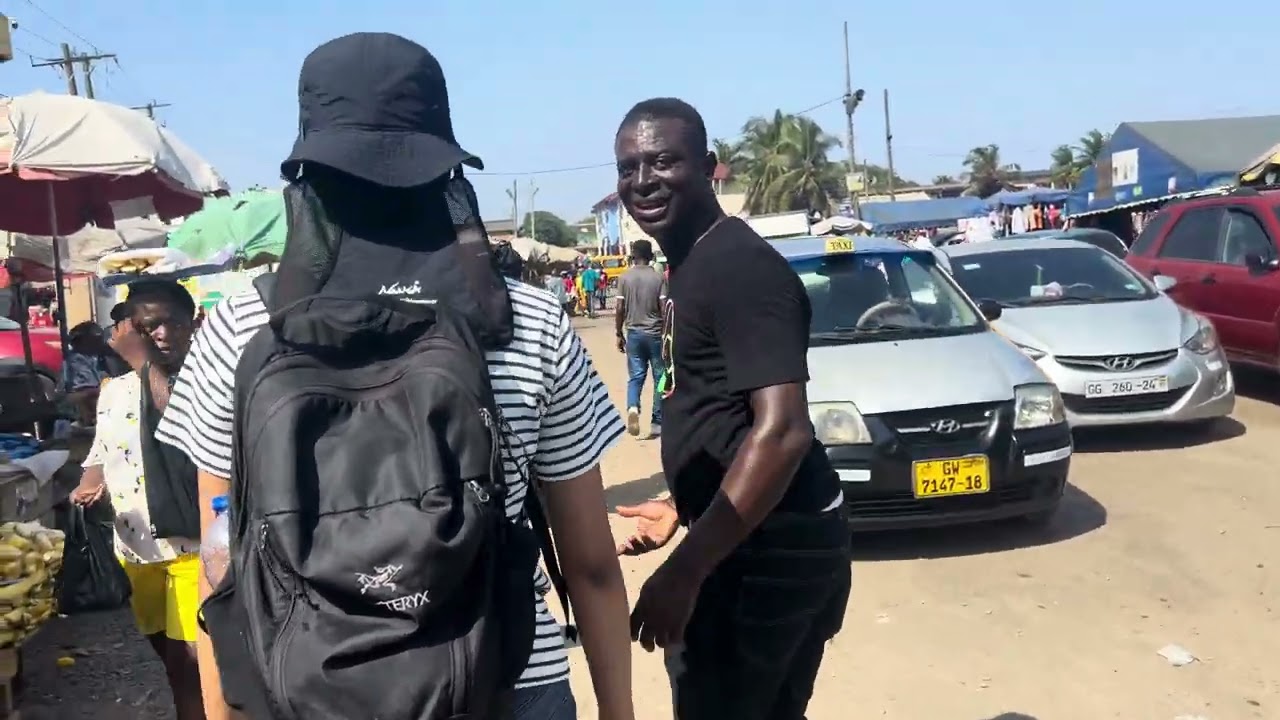 Walking Through Kaneshie Market, Ghana｜西アフリカ最大級の市場「カネシマーケット」をただ歩くだけの動画