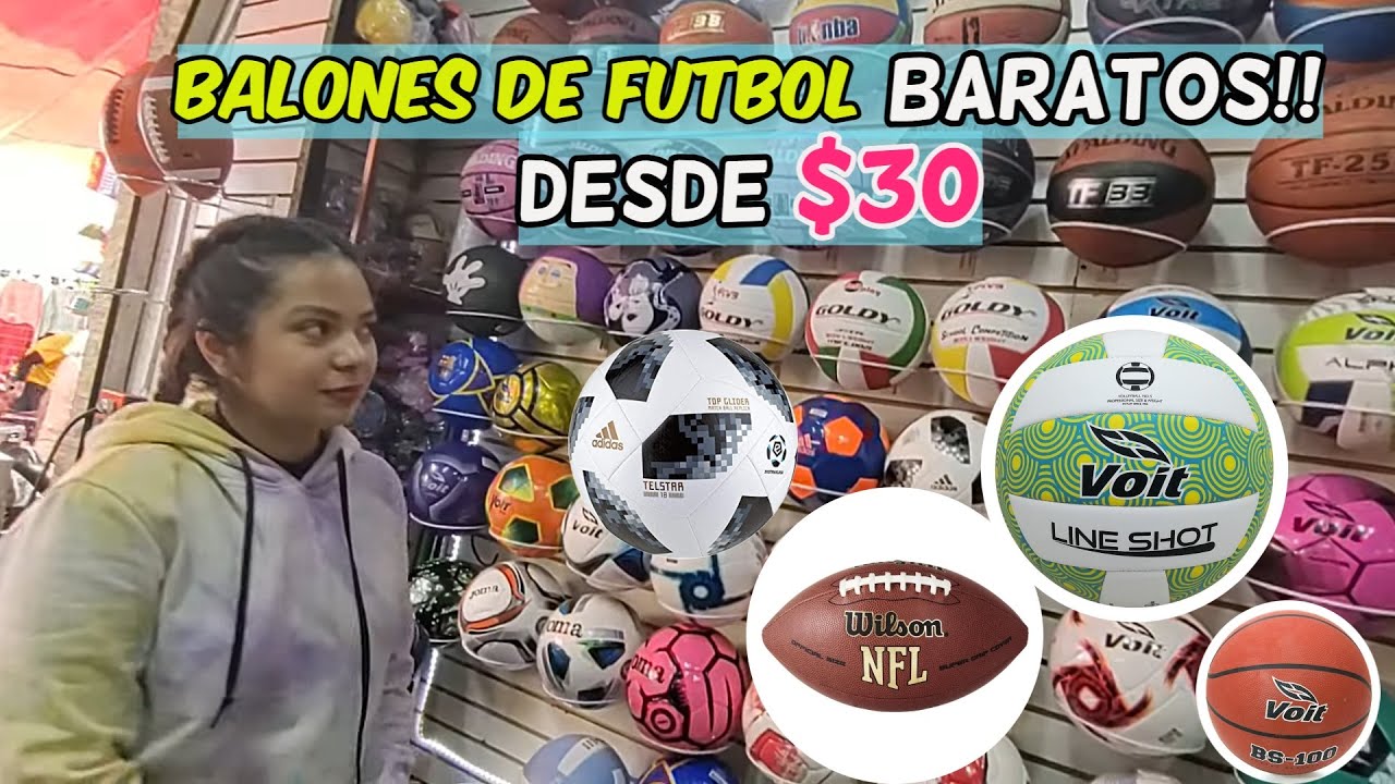⚽ ¿Donde comprar BALONES DE FUTBOL BARATOS? 🏈🥅