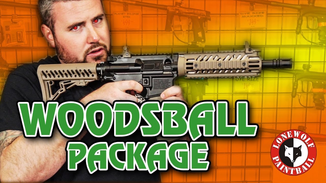 Ultimate Woodsball Paintball Package | Lone Wolf Paintball Michigan