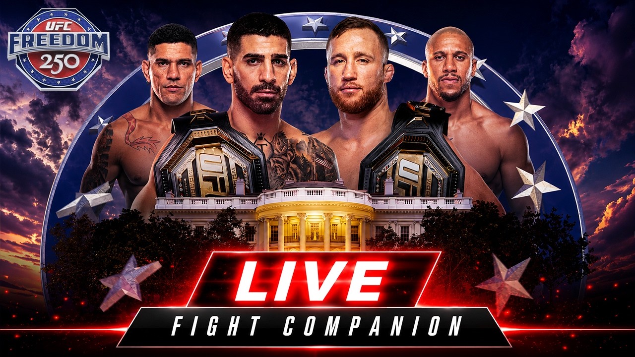 UFC FREEDOM 250 LIVESTREAM TOPURIA VS GAETHJE FULL FIGHT NIGHT COMPANION & PLAY BY PLAY