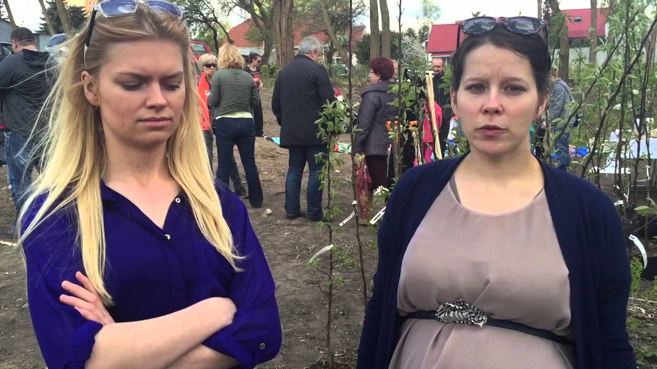 Sady miejskie w Koninie Danuta Kowalewska i Monika Marciniak.