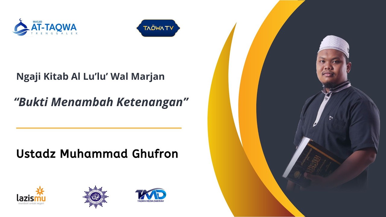 LIVE | Bukti Menambah ketenangan | Ustadz Muhammad Ghufron