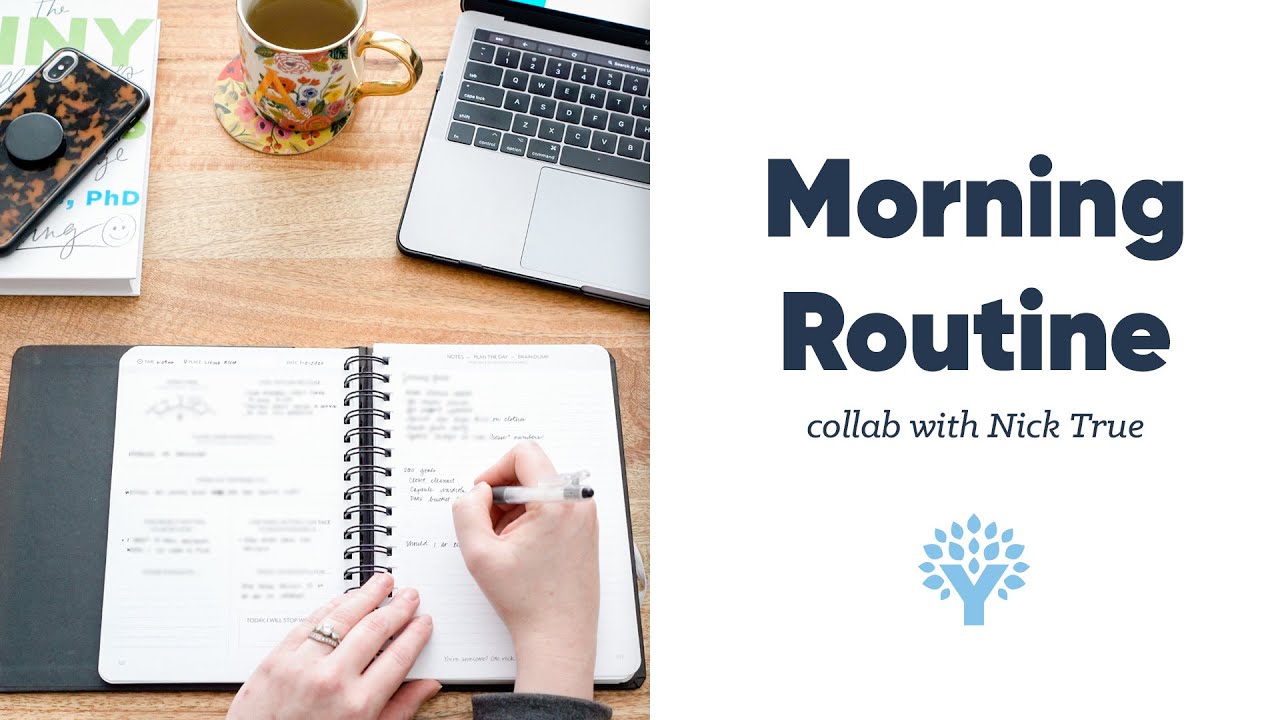 Morning Routine | Working from Home | collab w/ @mappedoutmoney