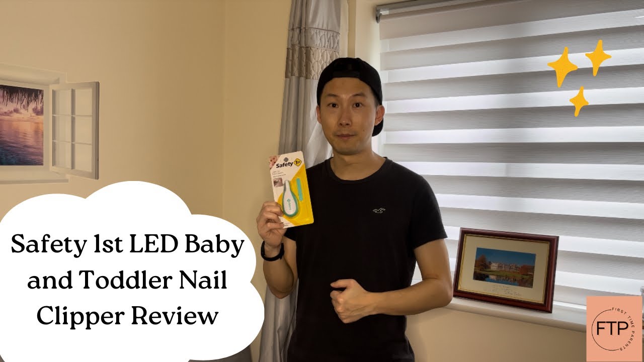 Baby and Toddler Nail Clipper with LEDs - Safety 1st Nail Clipper - Highly Recommended!!