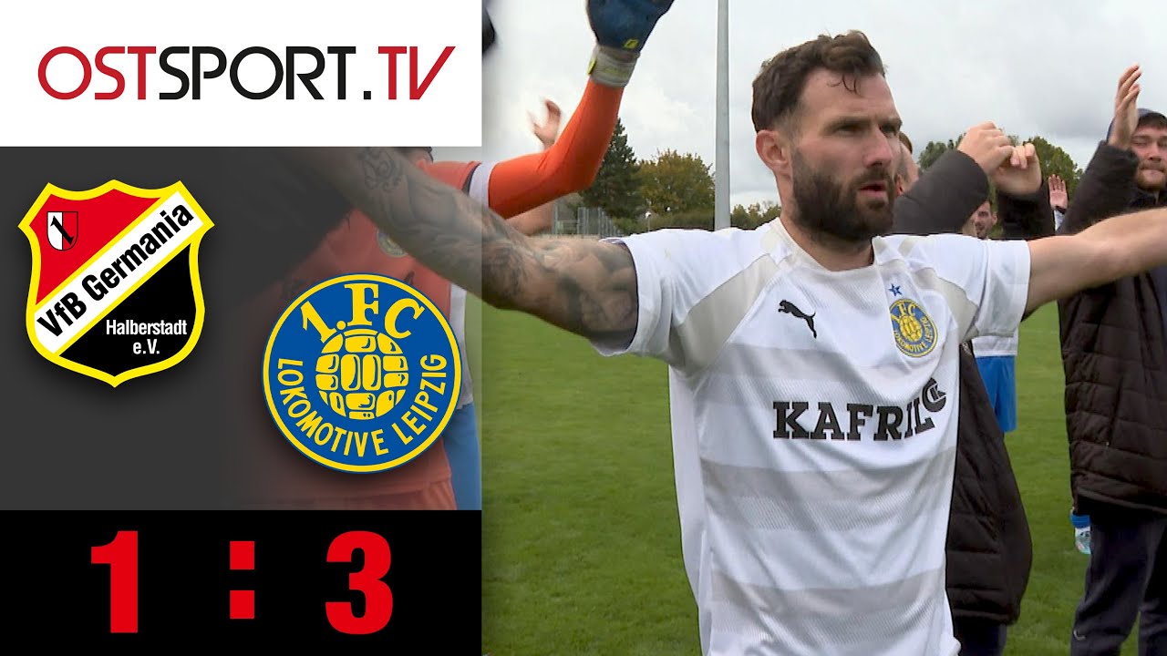 LOK schie&szlig;t sich warm f&uuml;rs Derby! Halberstadt - Lok Leipzig 1:3 | Regionalliga Nordost