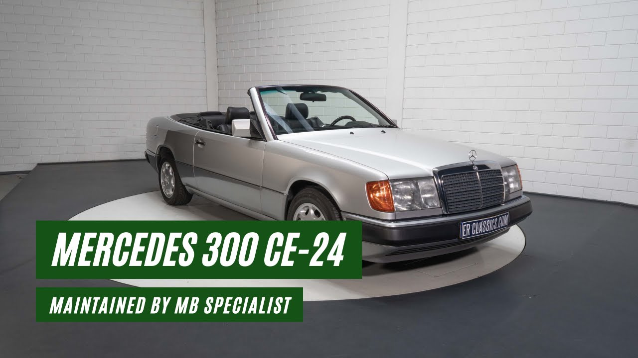 Mercedes-Benz 300 CE-24 Cabriolet | Very good condition | 1992 -VIDEO- www.ERclassics.com