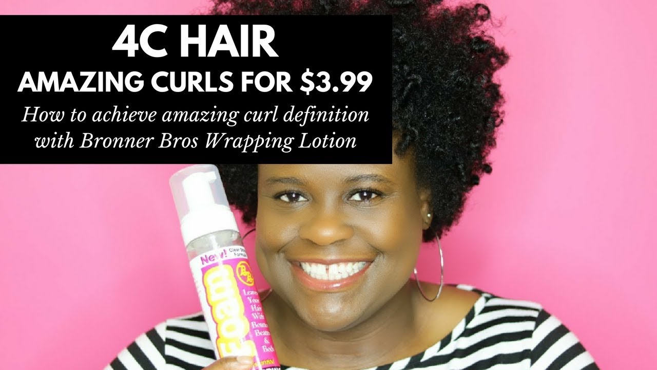 How To Flat Twist Natural Hair for $3.99  Bonner Bros Foam Wrapping Lotion | The Natural Cole