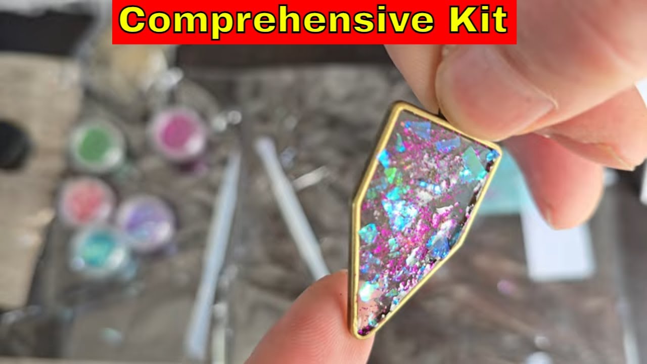 Lets Resin Starter Kit Perfect for DIY Jewellery and Keychains