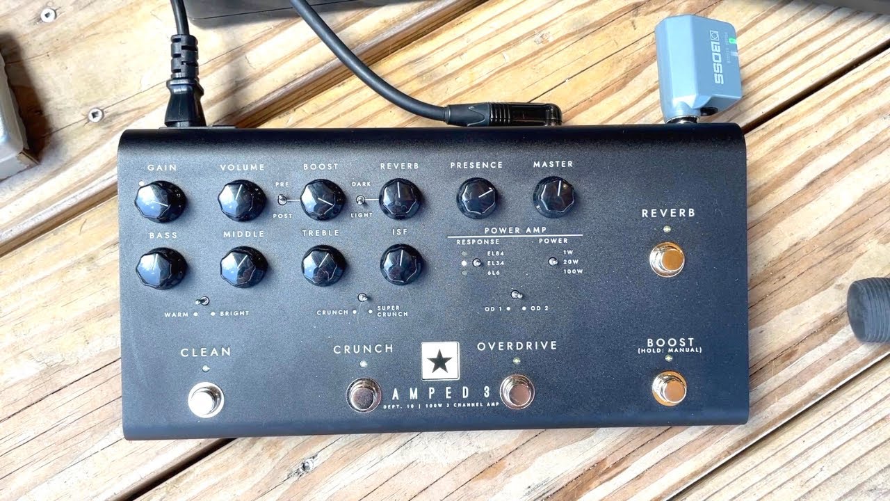 How to Use the Blackstar Amped 3 with a Soundboard (for Live Gigs)