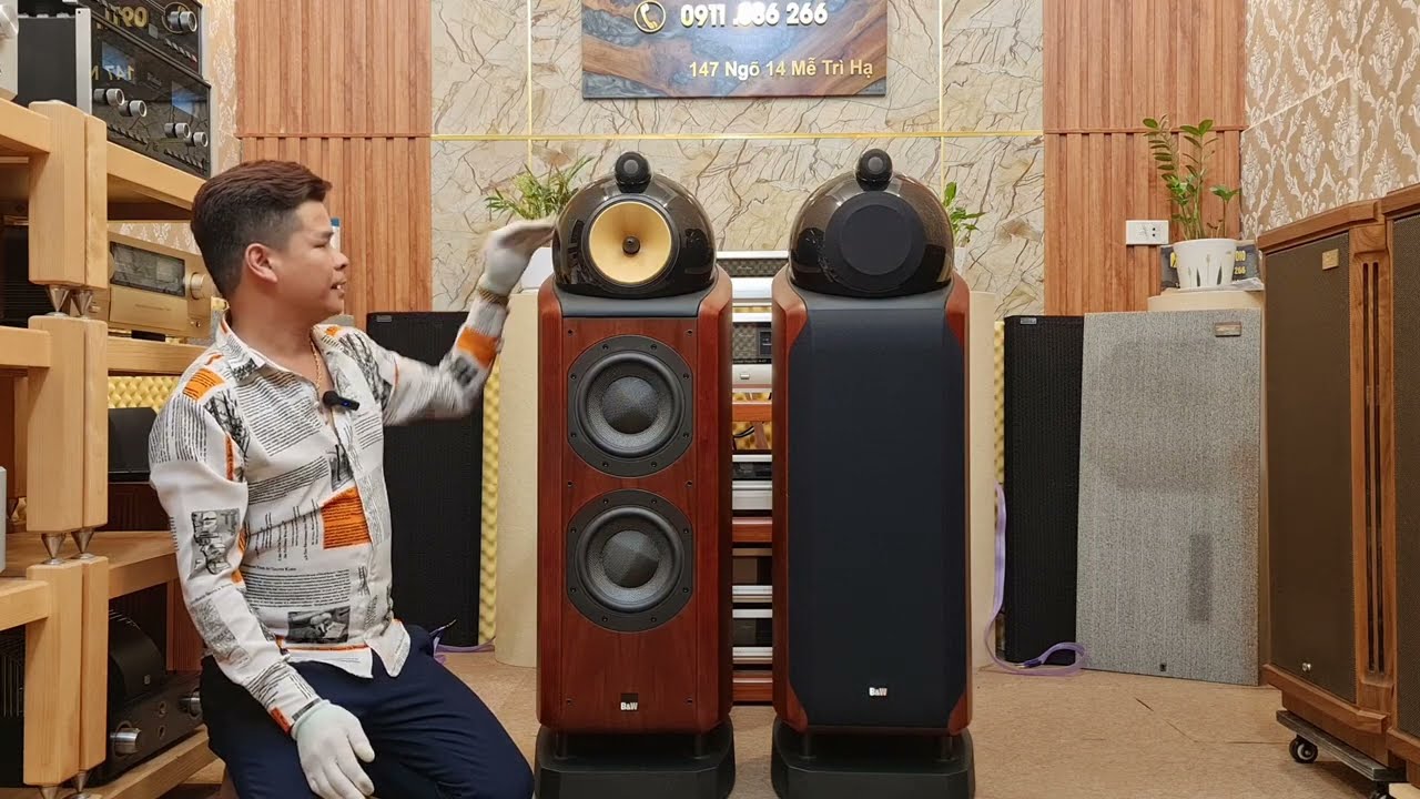 Tiếp Tục Cập Bến Siêu Phẩm Loa B&W 802D( Tred Kim Cương) trùng vân, trùng cặp. Seri liền kề.