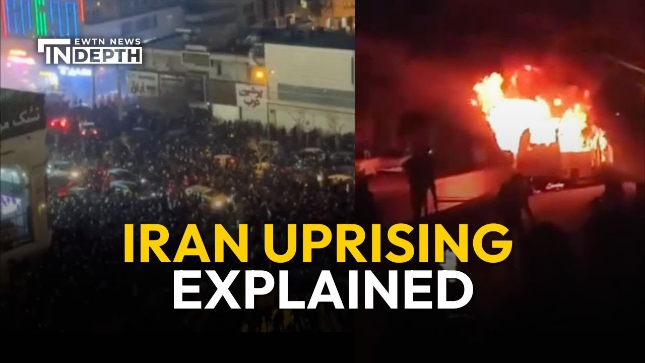 Iran Uprising Explained: Protests, Internet Blackout, & Global Response | EWTN News In Depth