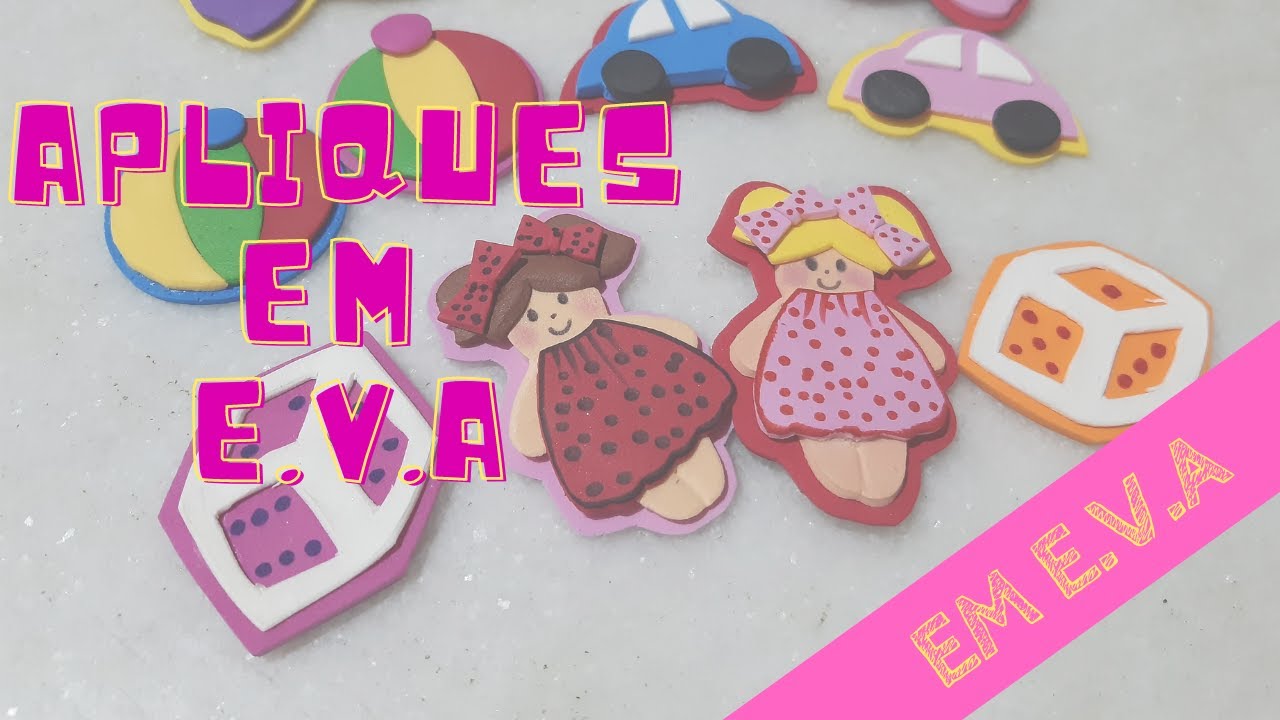 FA&Ccedil;A E VENDA  APLIQUES EM E.V.A
