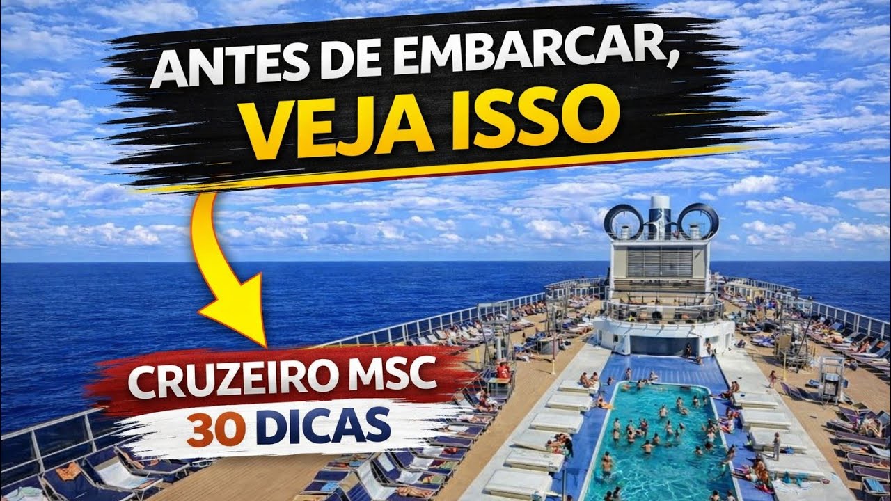 CRUZEIRO MSC: O QUE SABER ANTES DE EMBARCAR - 30 DICAS por Tati Marmon - MSC Cruises