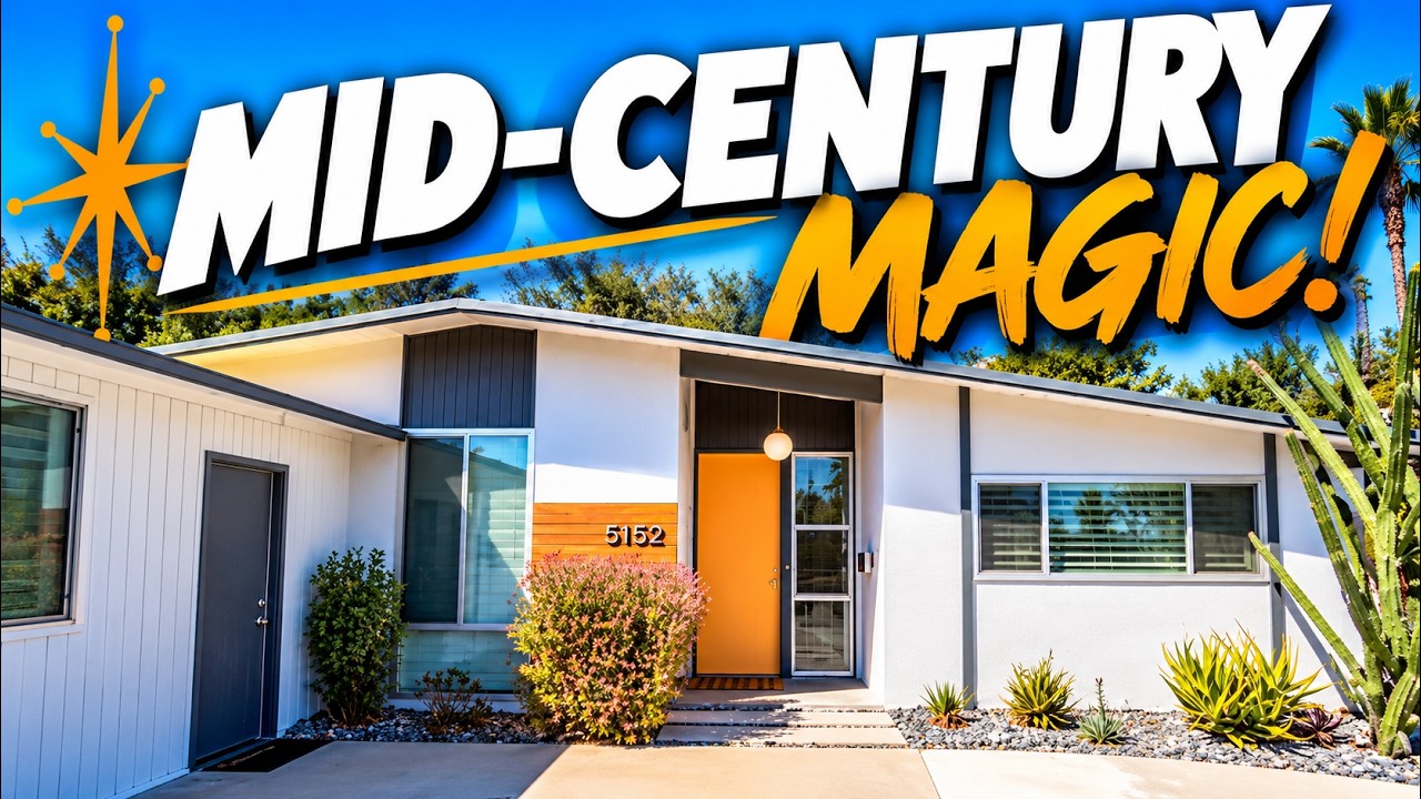 Mid-Century Modern Home Tour | 5152 College Gardens Ct, San Diego CA 92115