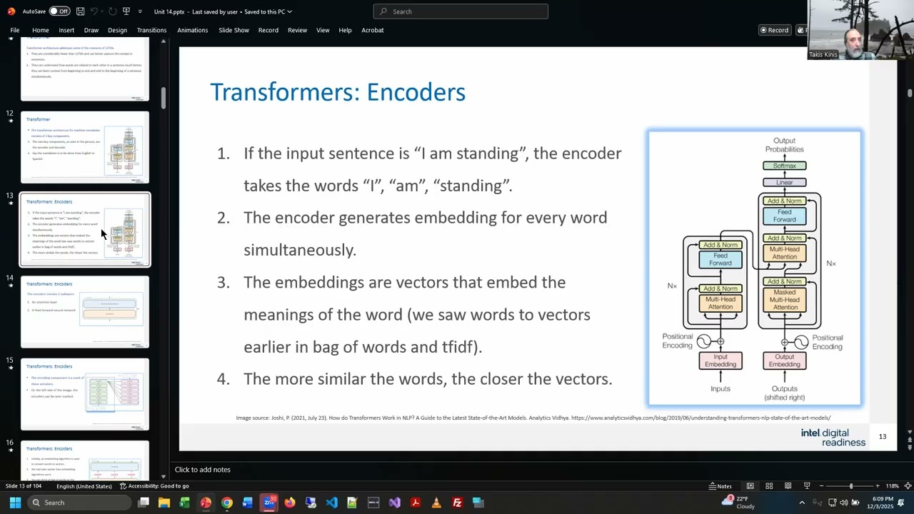 NLP - Unit 14 Lecture/Demo - LSTM, Transformers, ChatGPT, and LLM Productivity Gains -  Fall 2025
