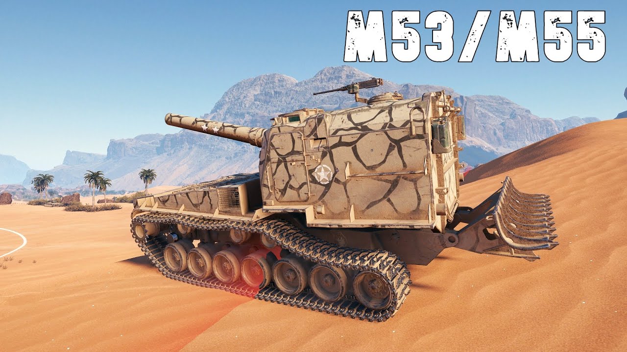 World of Tanks M53/M55 - 5 Kills 5,1K Damage