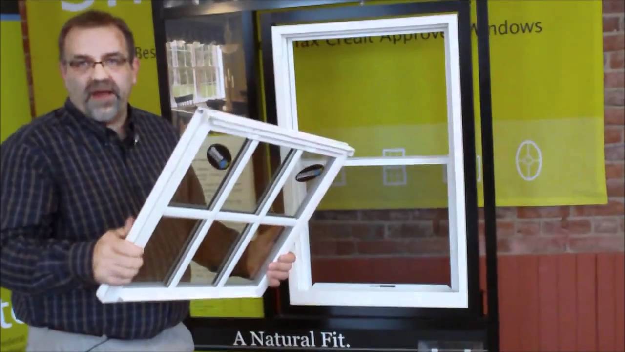 Removing Sashes from a Masterview Double Hung or Single Hung Window