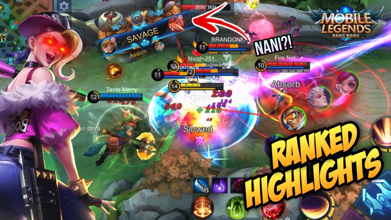 Fanny : Ranked Highlights | Part 14 | MOBILE LEGENDS BANG BANG