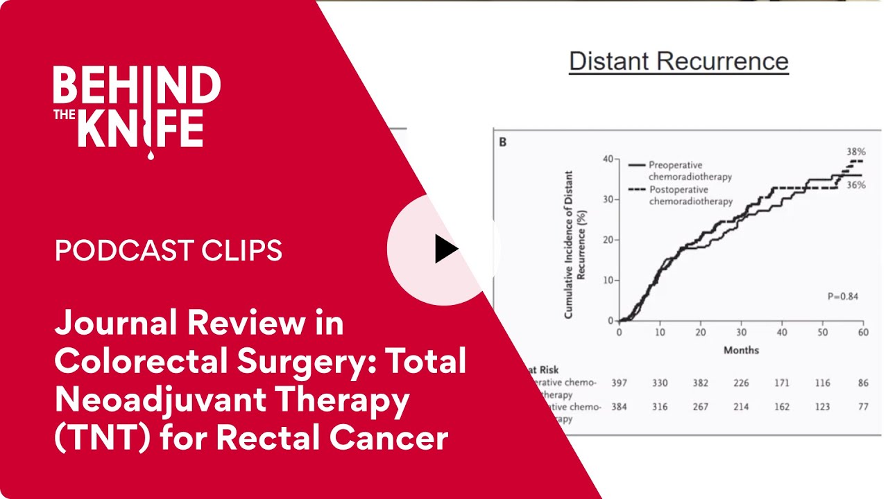 Journal Review in Colorectal Surgery: Total Neoadjuvant Therapy (TNT) for Rectal Cancer