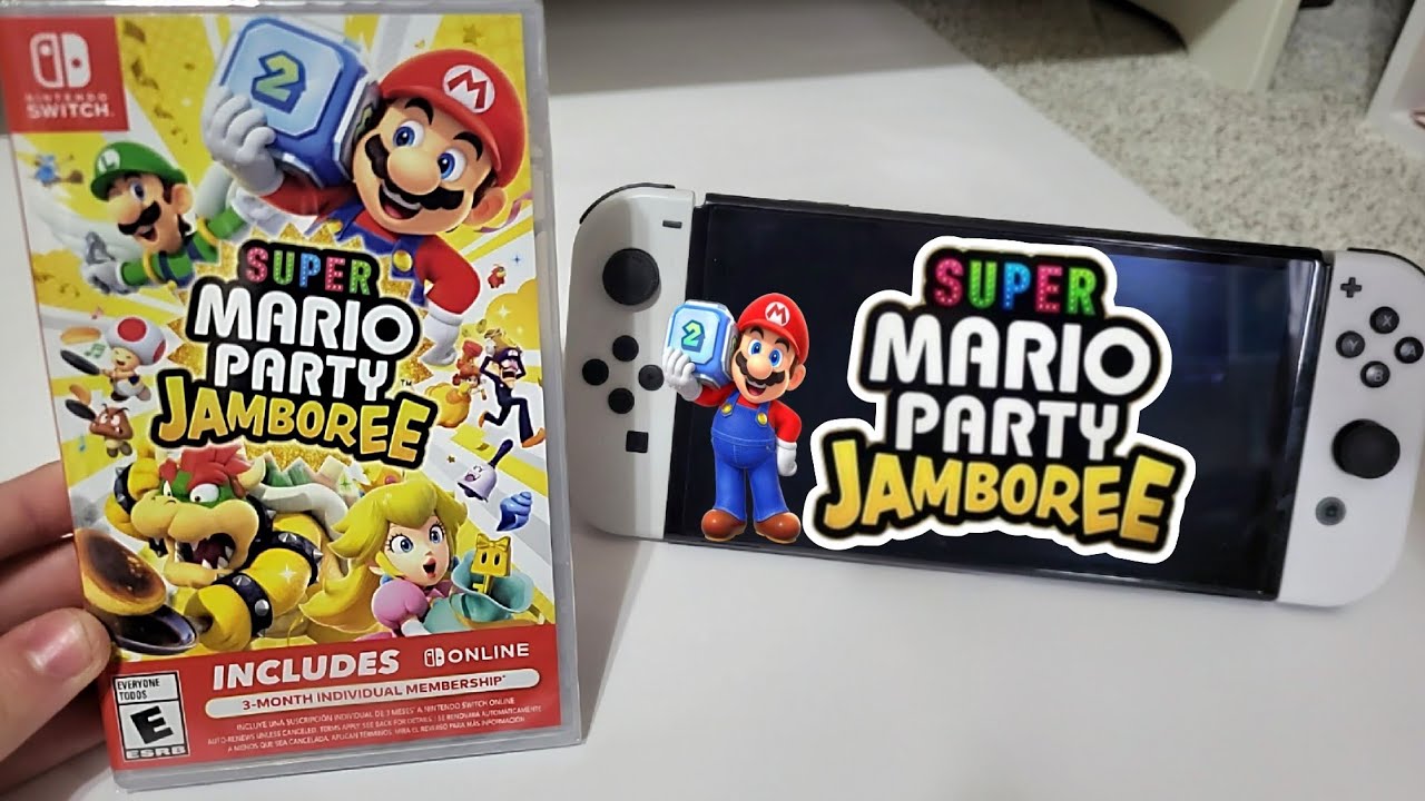 Super Mario Party Jamboree Unboxing and Gameplay