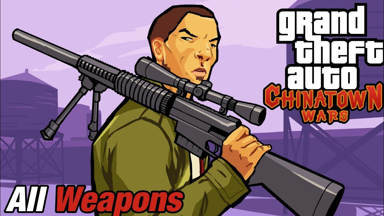 Grand Theft Auto Chinatown Wars | All Weapons