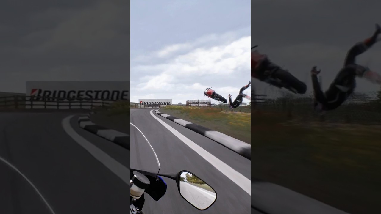 DUCATI V4💥Crash-1😔Rainy day🌧️|Ride-5 