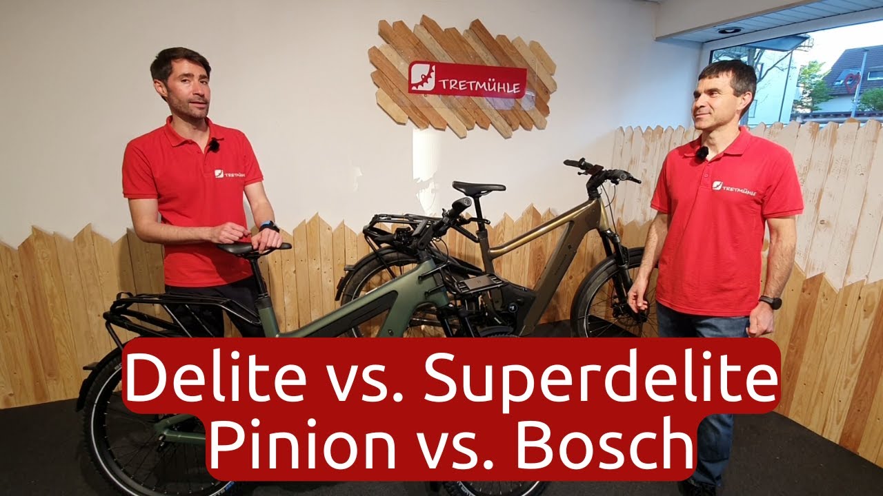 Vergleich Riese & Müller Delite5 GT pinion vs. Superdelite5 GT rohloff 2025 / Tretmühle Stuttgart