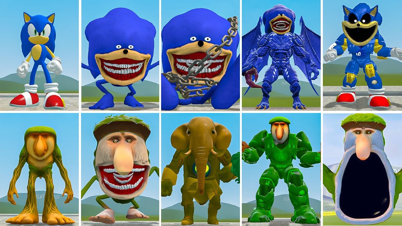 NEW EVOLUTION OF ALL BRR BRR PATAPIM VS ALL NEW SONIC MECHATITAN FAMILY ? in Garrysmod!,...
