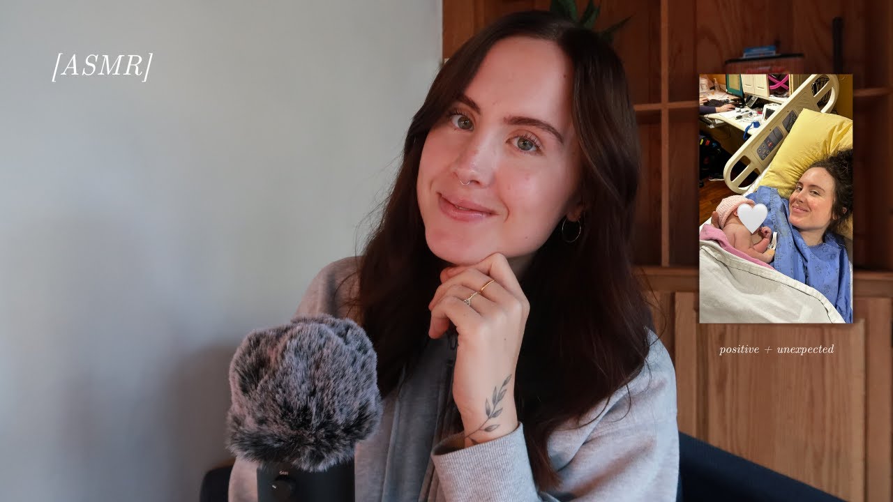 ASMR 🌙 Sharing My Birth Story (Clicky Whisper Ramble)