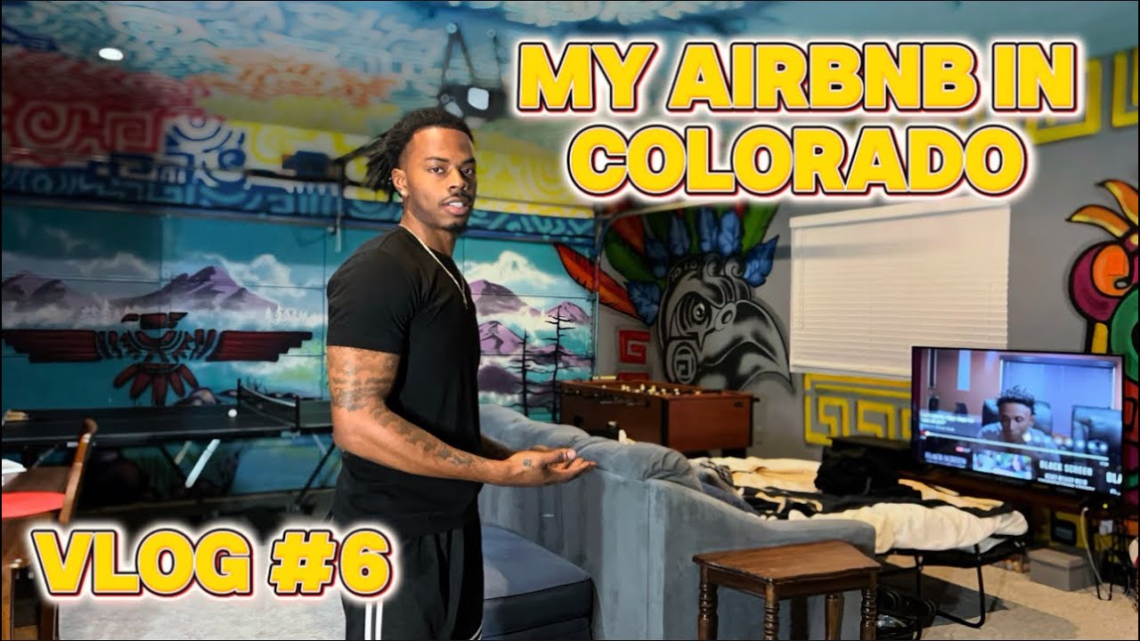 I Flew To Colorado For The First Time (Crazy Airbnb😯)