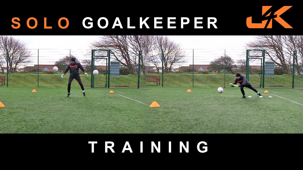 SOLO GOALKEEPER TRAINING | DIVING & RECOVERY