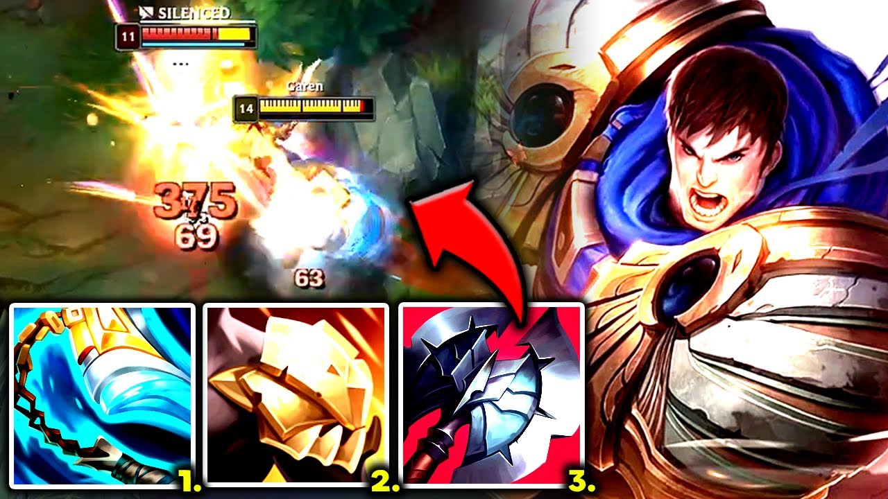 GAREN TOP 100% ERASES ALL TOPLANERS TOO EASY! (VERY HIGH W/R) - S13 Garen TOP Gameplay Guide