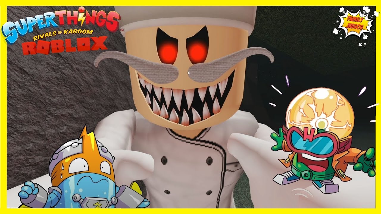 SuperZings Serie 7 huyen de la PIZZERIA MALDITA en ROBLOX!!