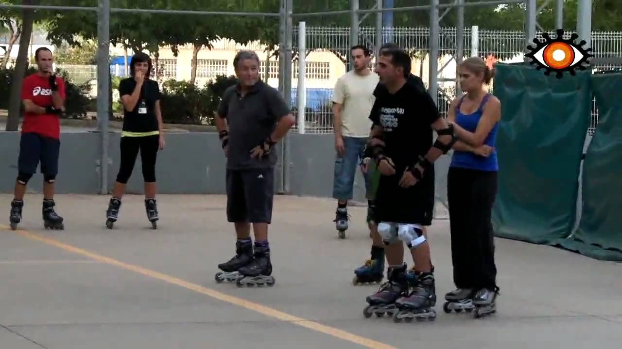 Patinaje en linea. Master Class. Parte 3/7. Deslizamiento y empuje.