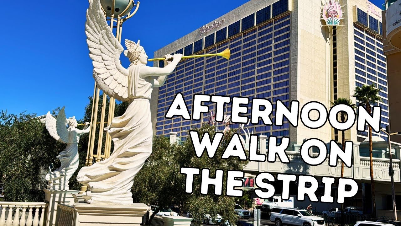 A Tuesday Afternoon Walk on The Las Vegas Strip