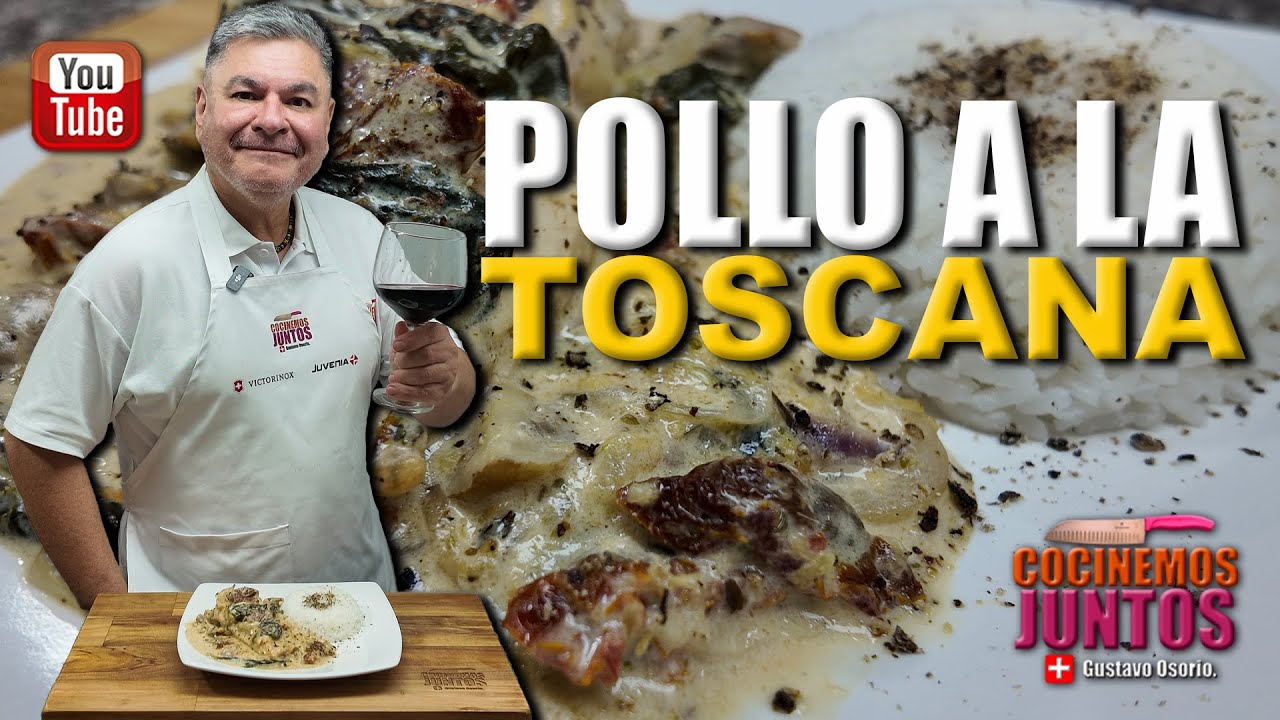 Como hacer  POLLO A LA TOSCANA | muy fácil