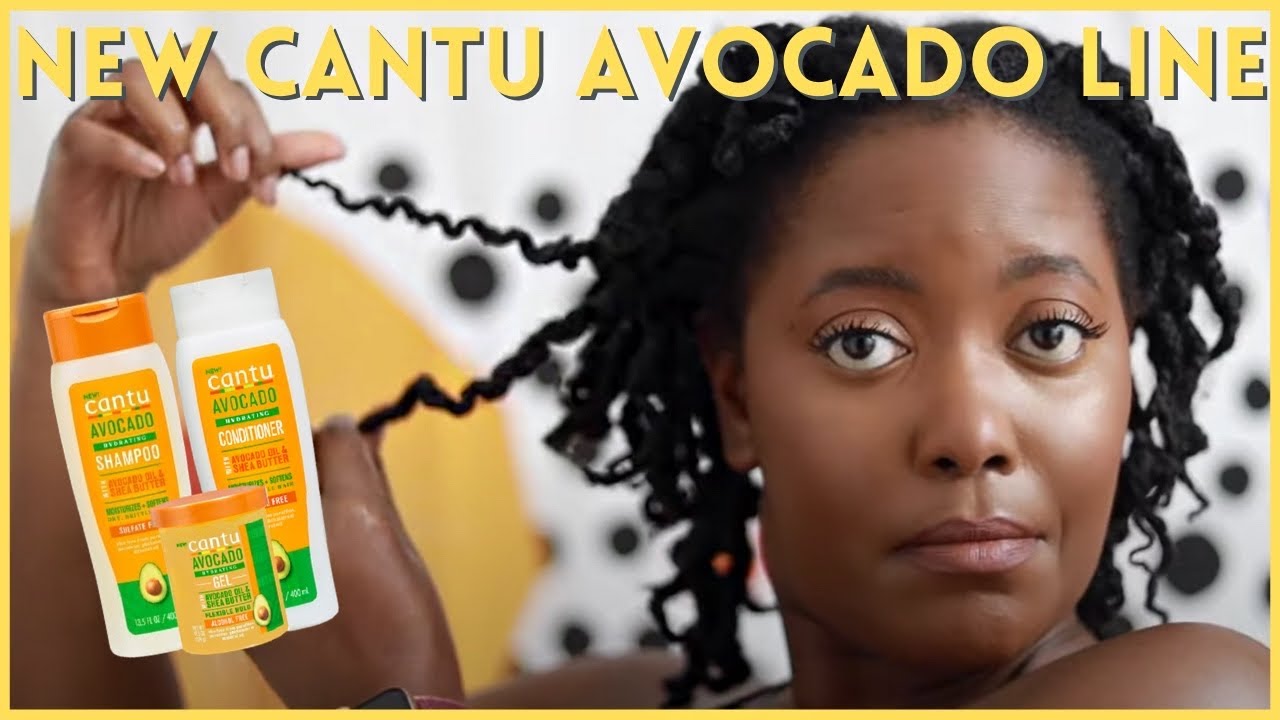 LETS SEE WHAT THIS NEW CANTU IS TALKING ABOUT! Cantu Avocado Line on 4c Hair | KandidKinks