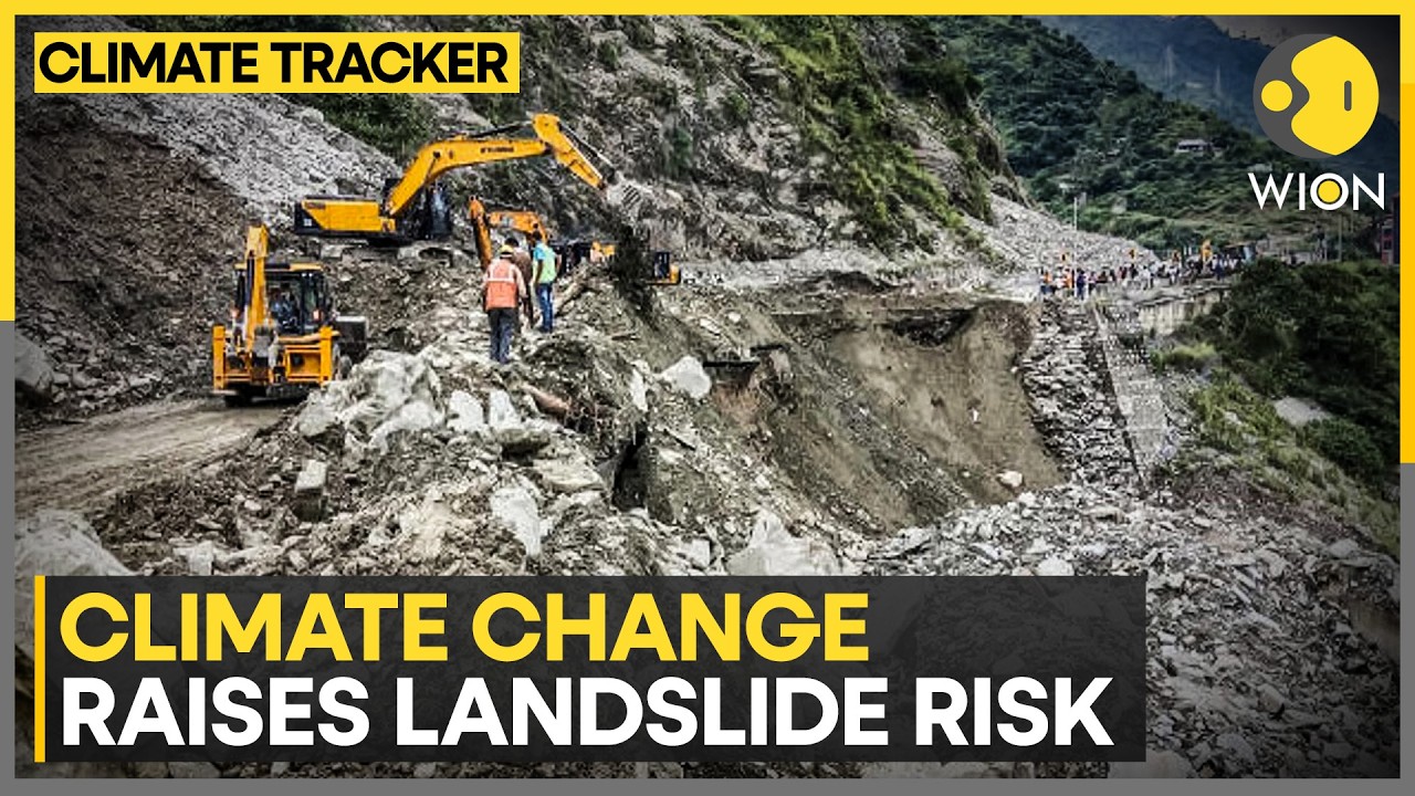 Landslides: New Zealand's National Hazard, Climate Change Accelerates Landslide Risk | WION