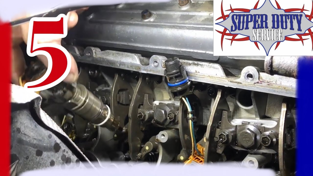 5 How To 6 0 Powerstroke Fuel Injector 5