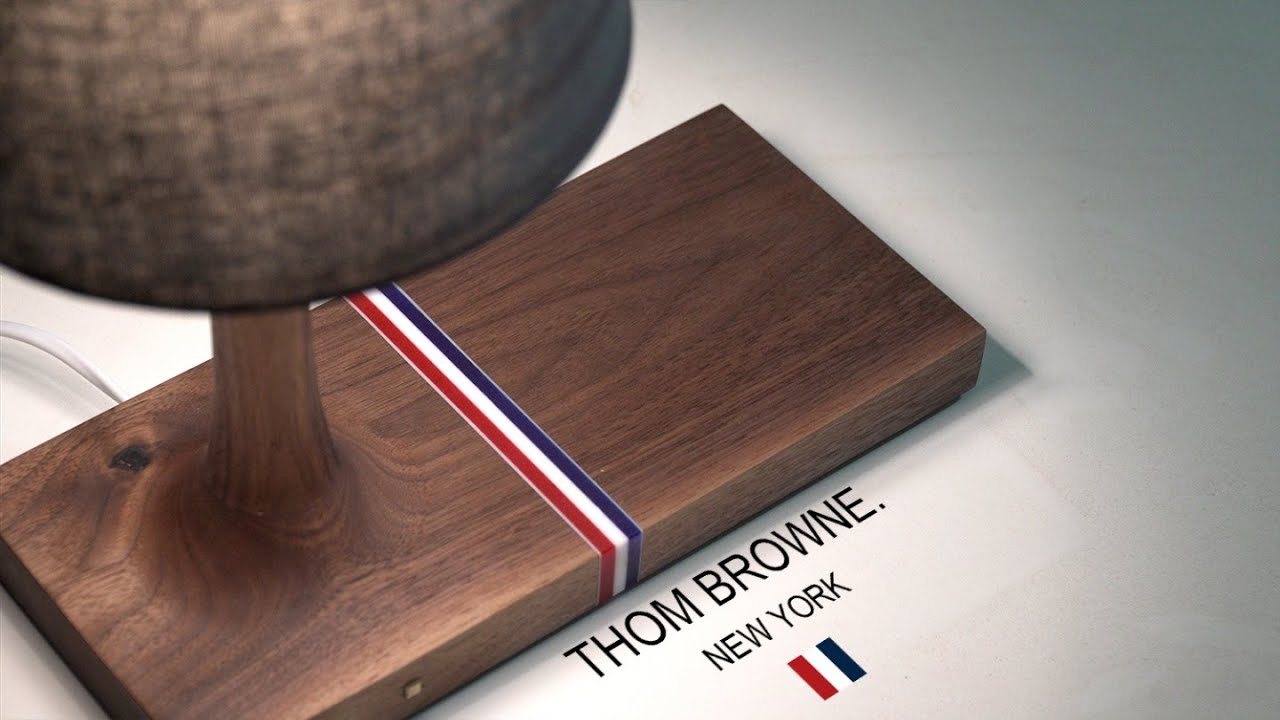 Woodturning - Thom Browne table lamp?