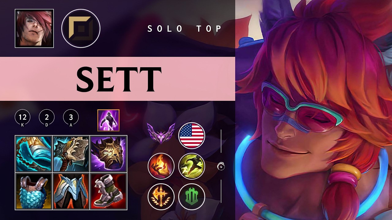 Sett Top vs Vayne - NA Master Patch 26.03