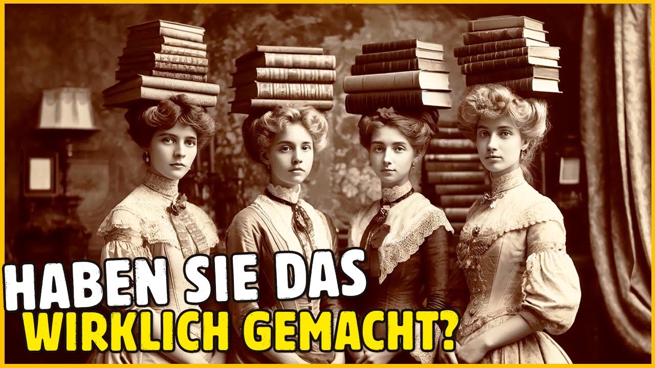 SIE WERDEN DIE SELTSAMEN BENIMMREGELN DER VIKTORIANISCHEN &Auml;RA NICHT GLAUBEN!