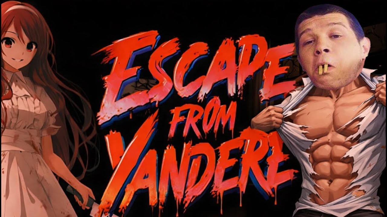 Escape from Yandere. Больная женщина абьюзит невинного самца. Показал кто в доме главный.