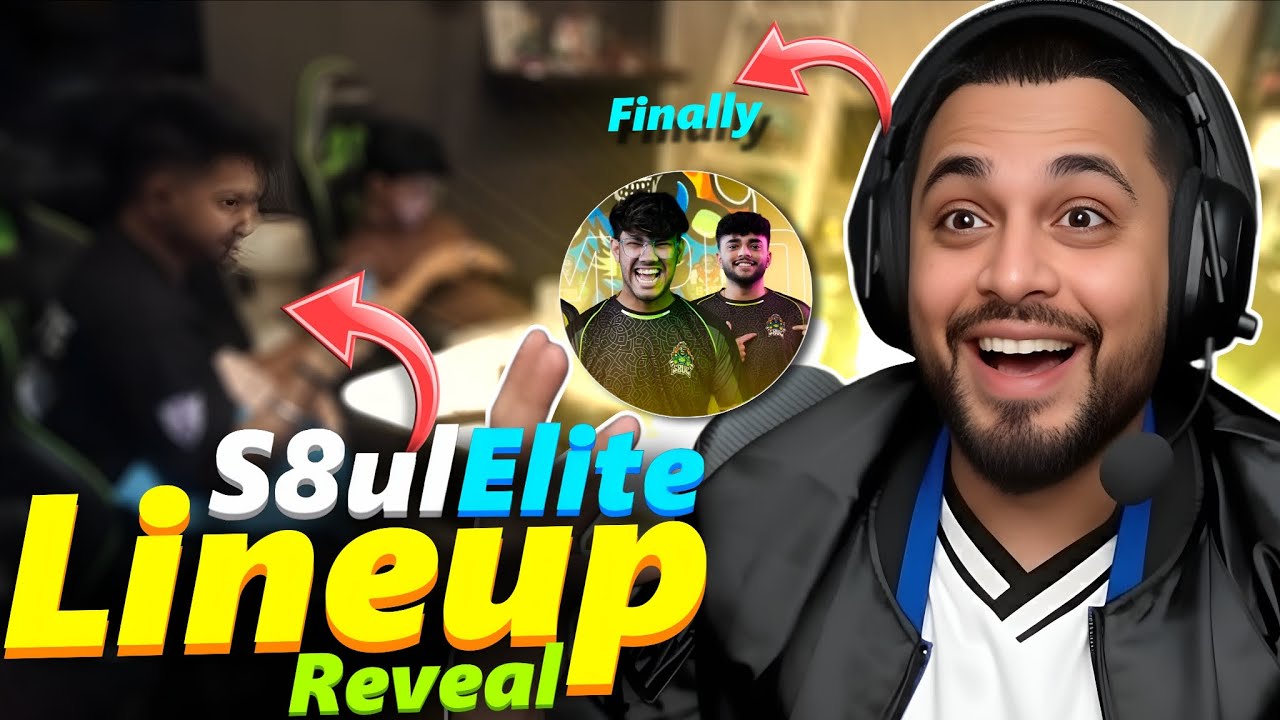 S8ulElite New Lineup Reveal 🤫 | Sohan, wota, Rohith In S8ulElite? 🧐 | 