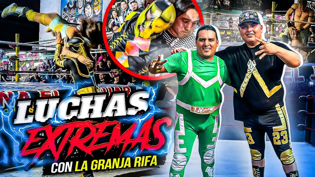 Lucha Extrema de Barrio con la GRANJA RIFA | salí GOLPEADO 🤕 