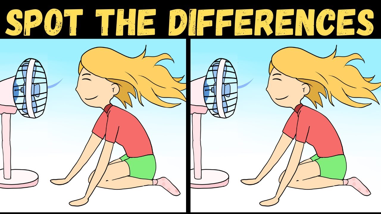 FIND THREE DIFFERENCE - 99% Of The People Cannot See All  - Fun Puzzle #55