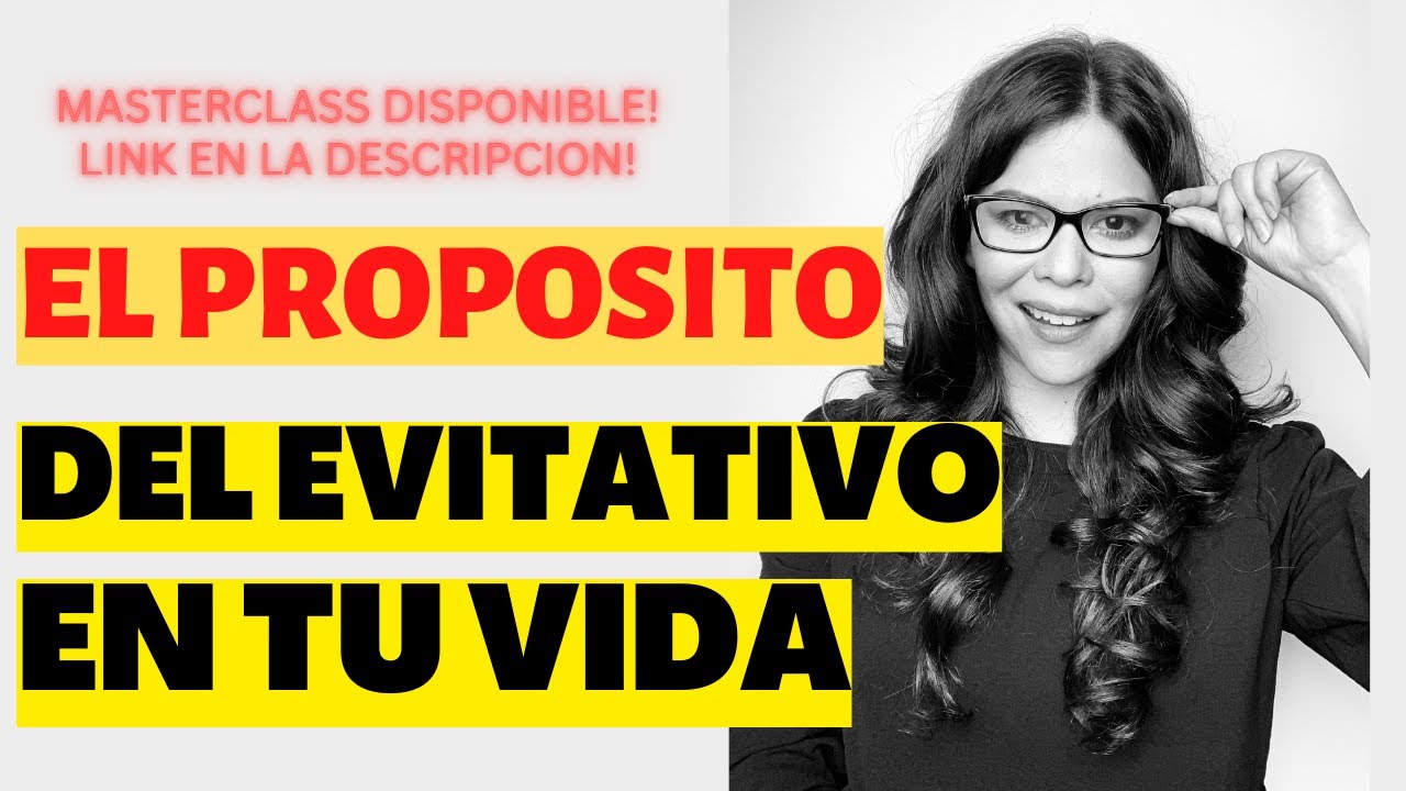 CUAL ES EL PROPOSITO DEL EVITATIVO EN LA VIDA DE UN ANSIOSO