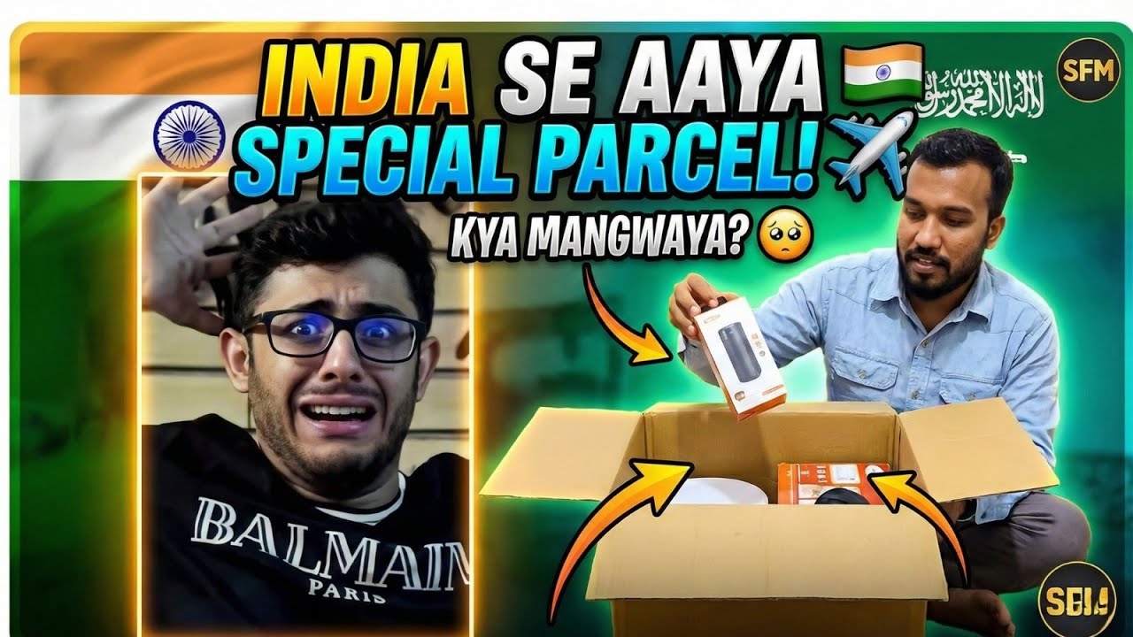 Finally Aa Gaya! Special Delivery From India 📦