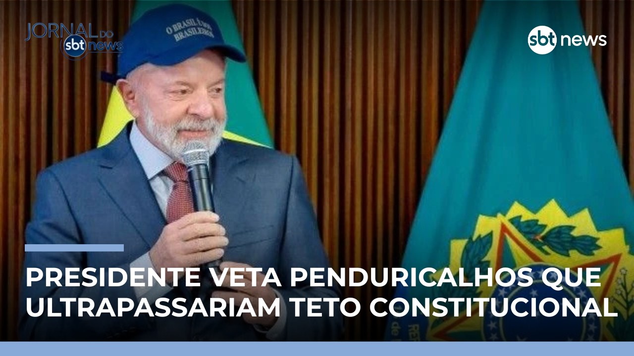 Lula sanciona reajuste para servidores com vetos aos penduricalhos | #JornaldoSBTNews