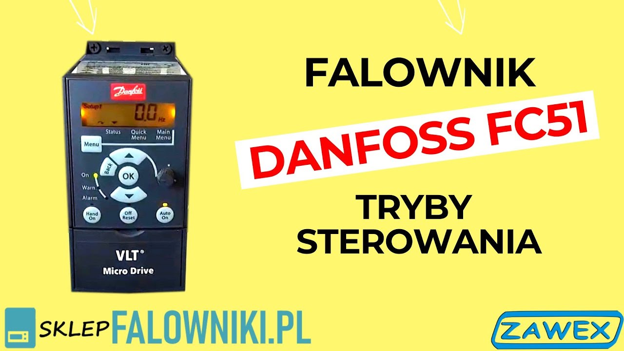 Falownik Danfoss FC51 tryby sterowania  -www.sklepFalowniki.pl